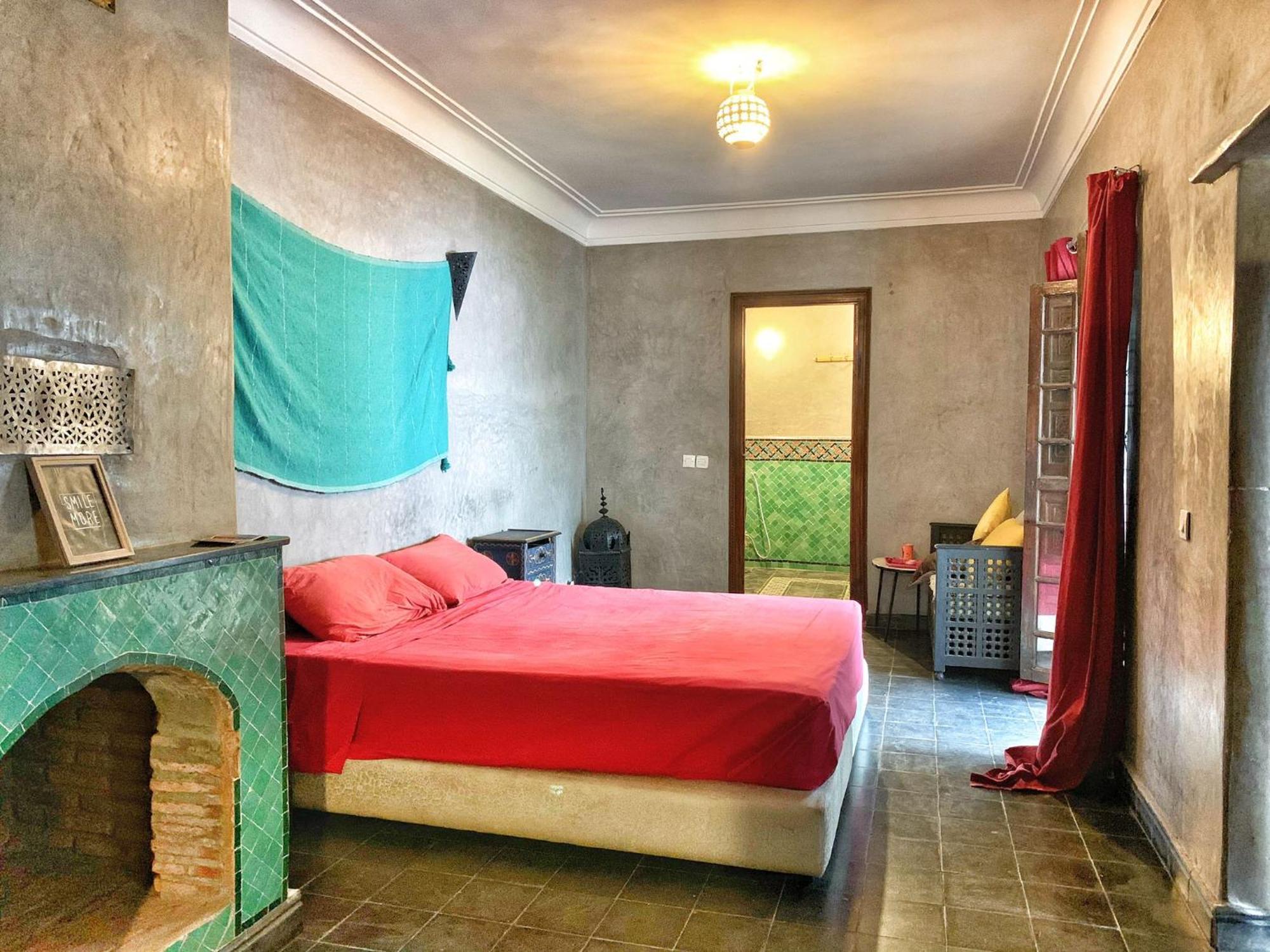 Riad Rockech Marrákes Szoba fotó